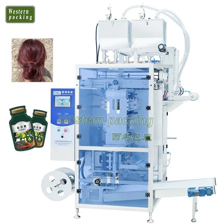 Машина за опаковане на течности в сашета с неправилна форма