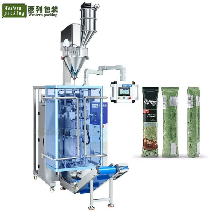 Напълно автоматична машина за опаковане на прах